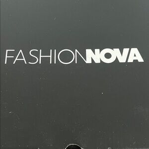 Fashion Nova Heeled Boots - Black